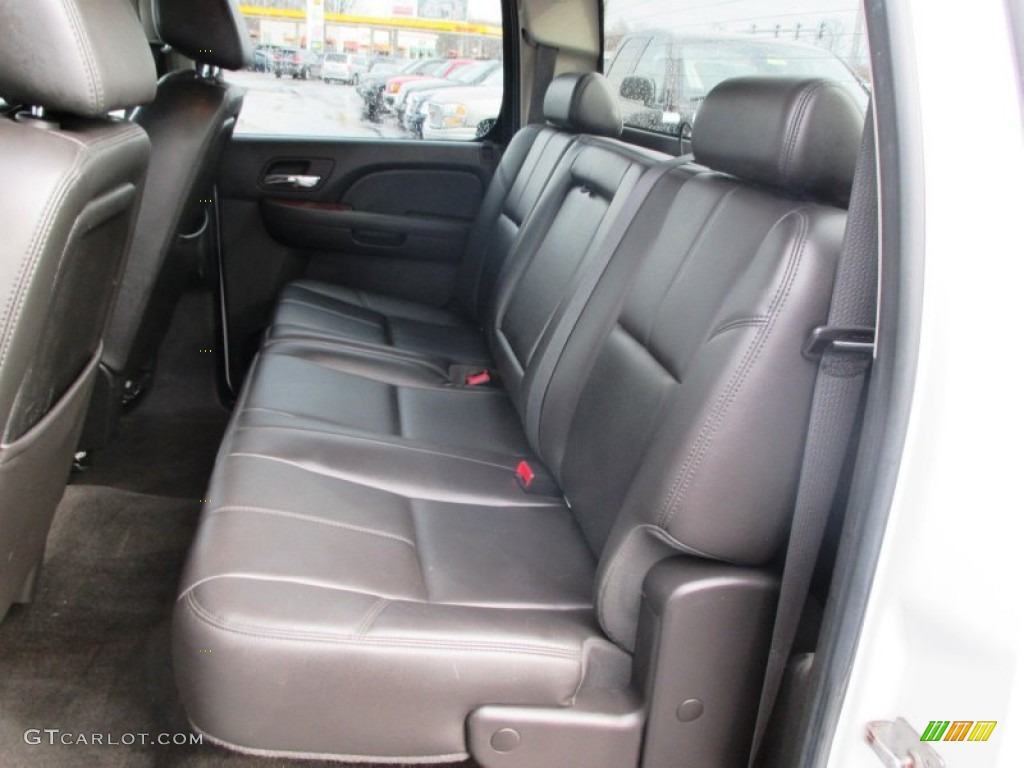 2009 Chevrolet Silverado 1500 LTZ Crew Cab 4x4 Rear Seat Photo #92126525