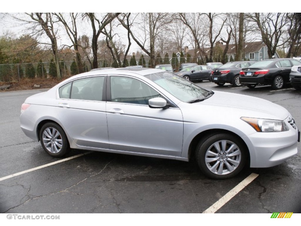 2011 Accord EX Sedan - Alabaster Silver Metallic / Gray photo #4