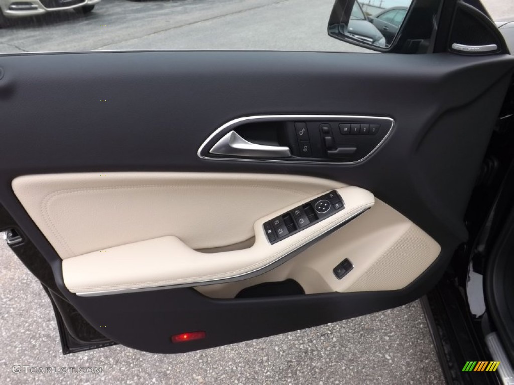 2014 Mercedes-Benz CLA 250 4Matic Beige Door Panel Photo #92127491