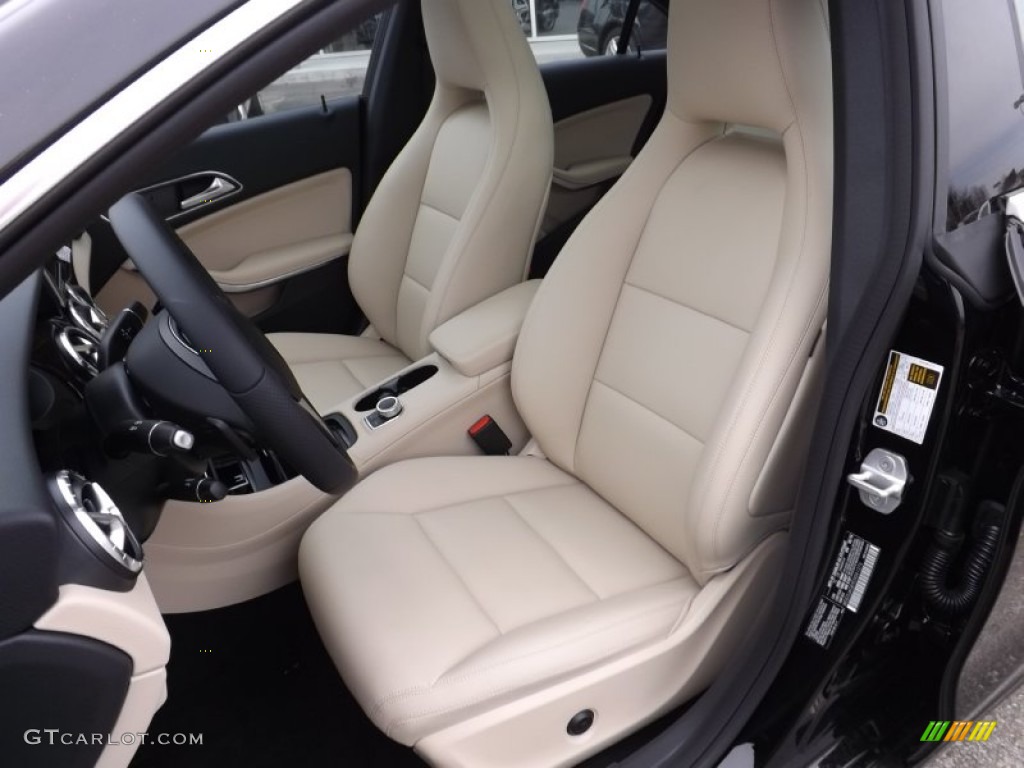 Beige Interior 2014 Mercedes-Benz CLA 250 4Matic Photo #92127515