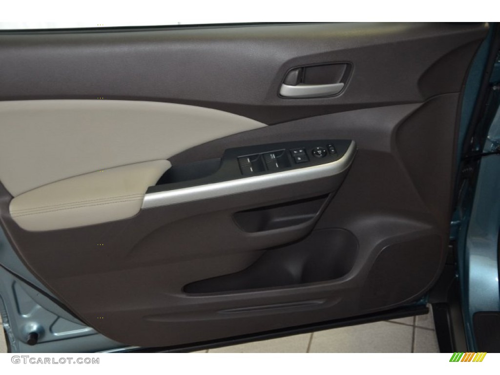 2014 CR-V EX-L - Mountain Air Metallic / Beige photo #10