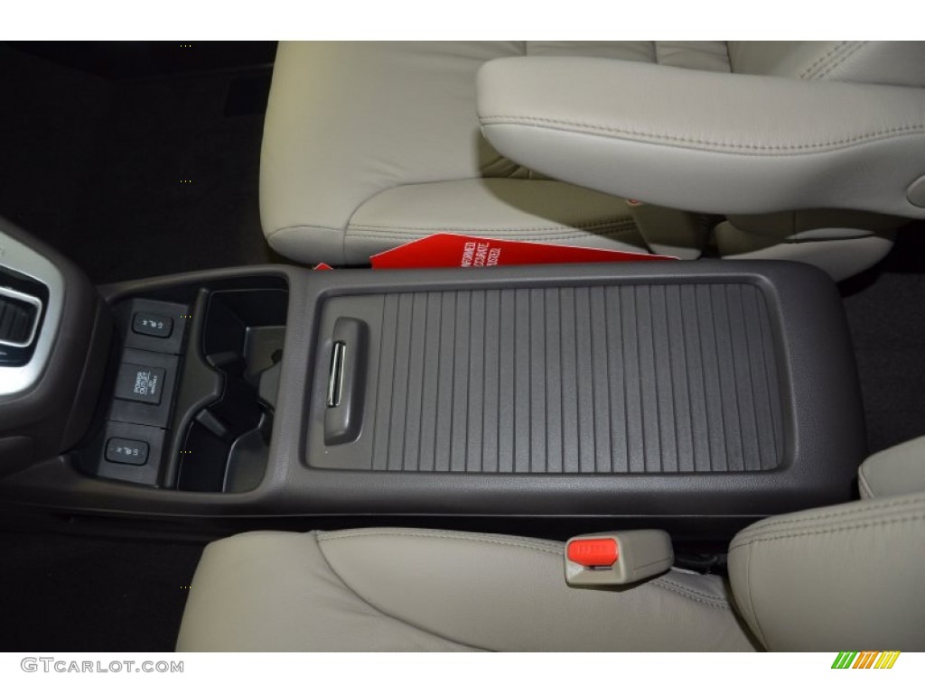 2014 CR-V EX-L - Mountain Air Metallic / Beige photo #13