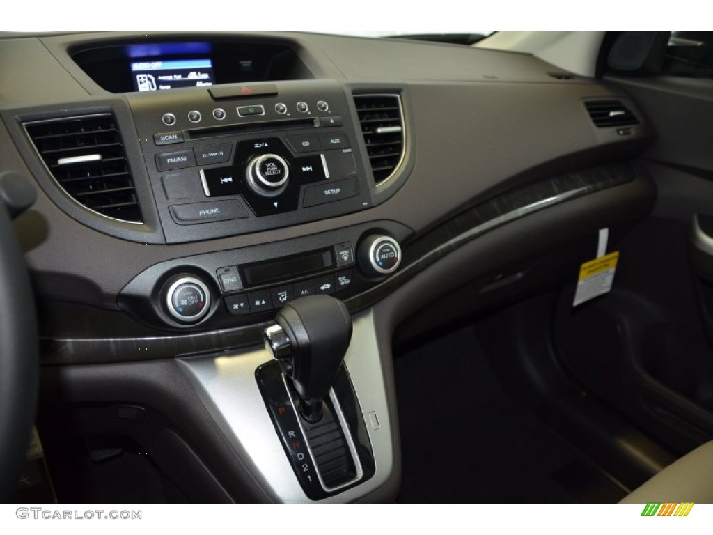 2014 CR-V EX-L - Mountain Air Metallic / Beige photo #14