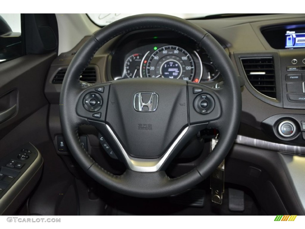 2014 CR-V EX-L - Mountain Air Metallic / Beige photo #28