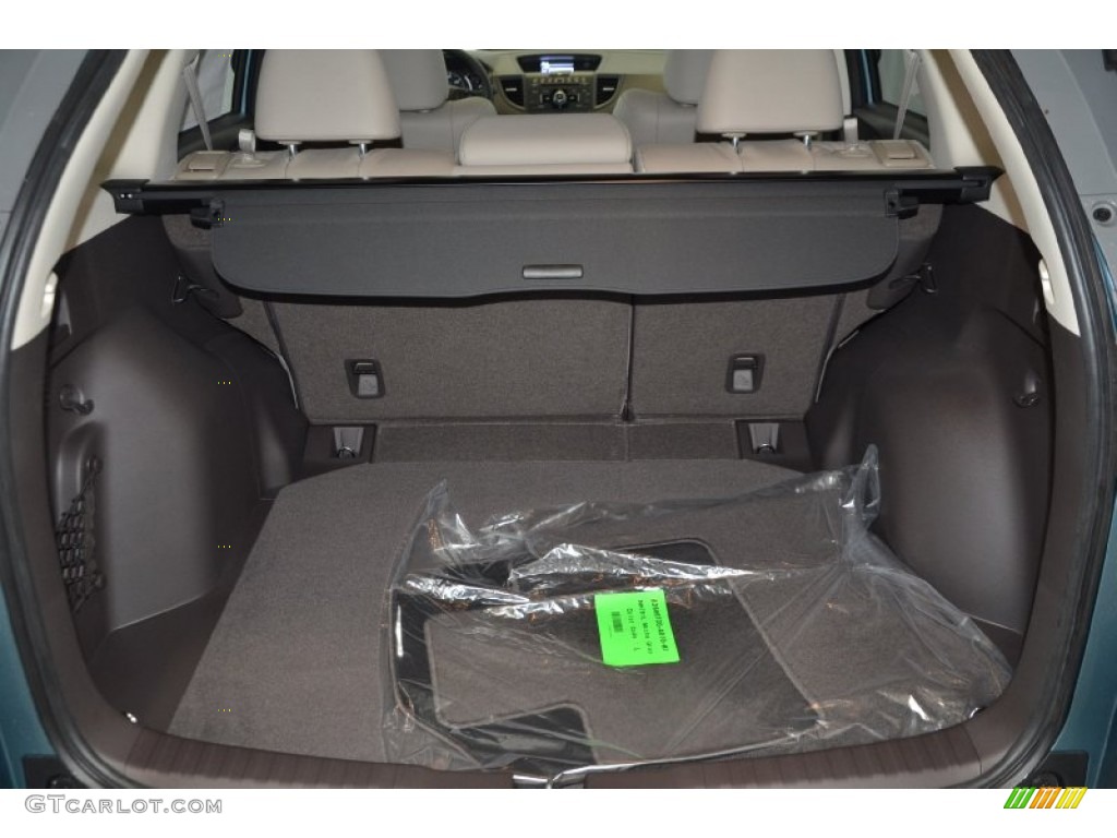 2014 CR-V EX-L - Mountain Air Metallic / Beige photo #29