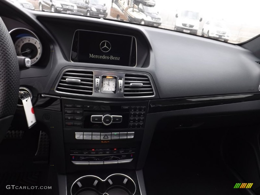 2014 E 350 4Matic Coupe - Black / Black photo #9