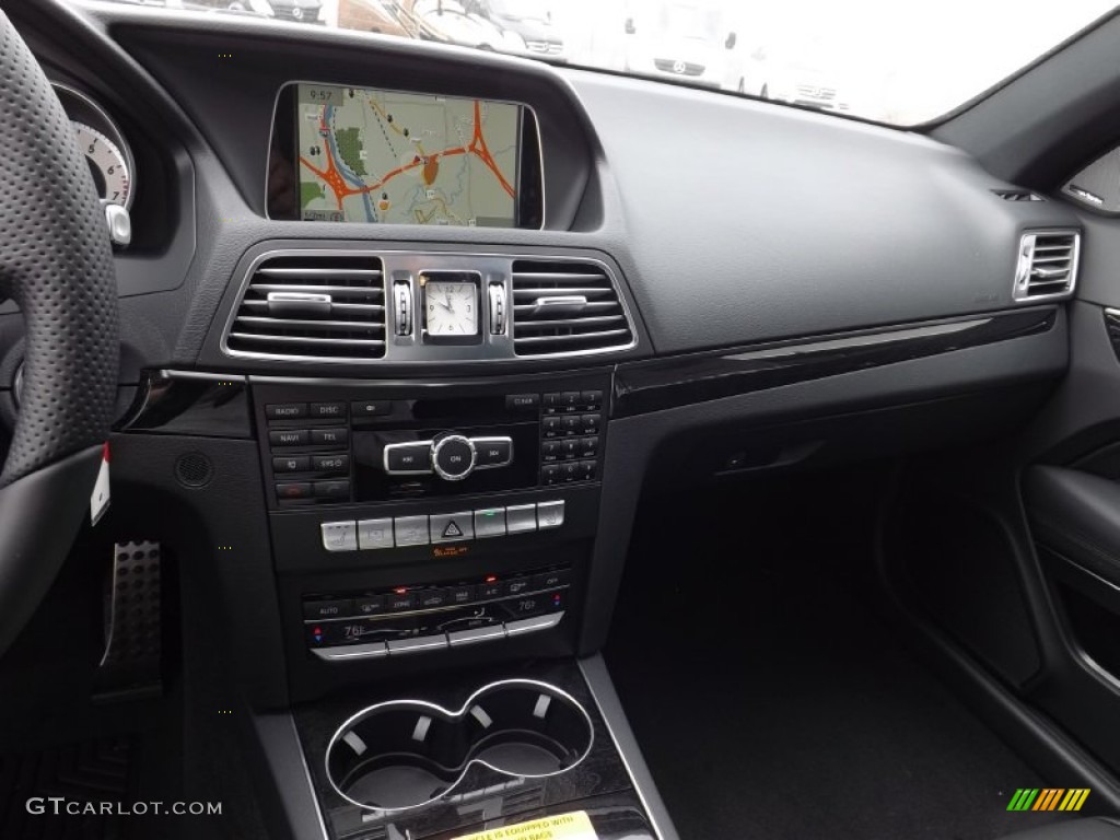 2014 E 350 4Matic Coupe - Black / Black photo #10