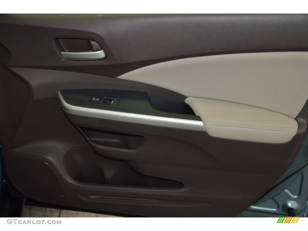 2014 CR-V EX-L - Mountain Air Metallic / Beige photo #31