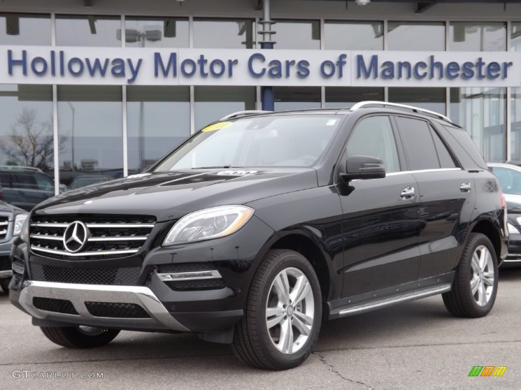 2014 ML 350 BlueTEC 4Matic - Black / Almond Beige photo #1