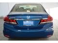 2014 Dyno Blue Pearl Honda Civic LX Sedan  photo #6