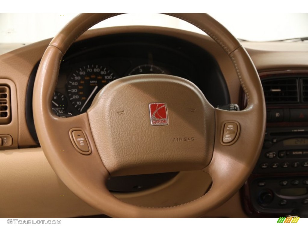 2002 L Series LW300 Wagon - Cream White / Medium Tan photo #6