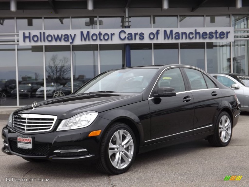 Black Mercedes-Benz C