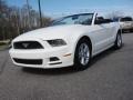 2013 Performance White Ford Mustang V6 Convertible  photo #1