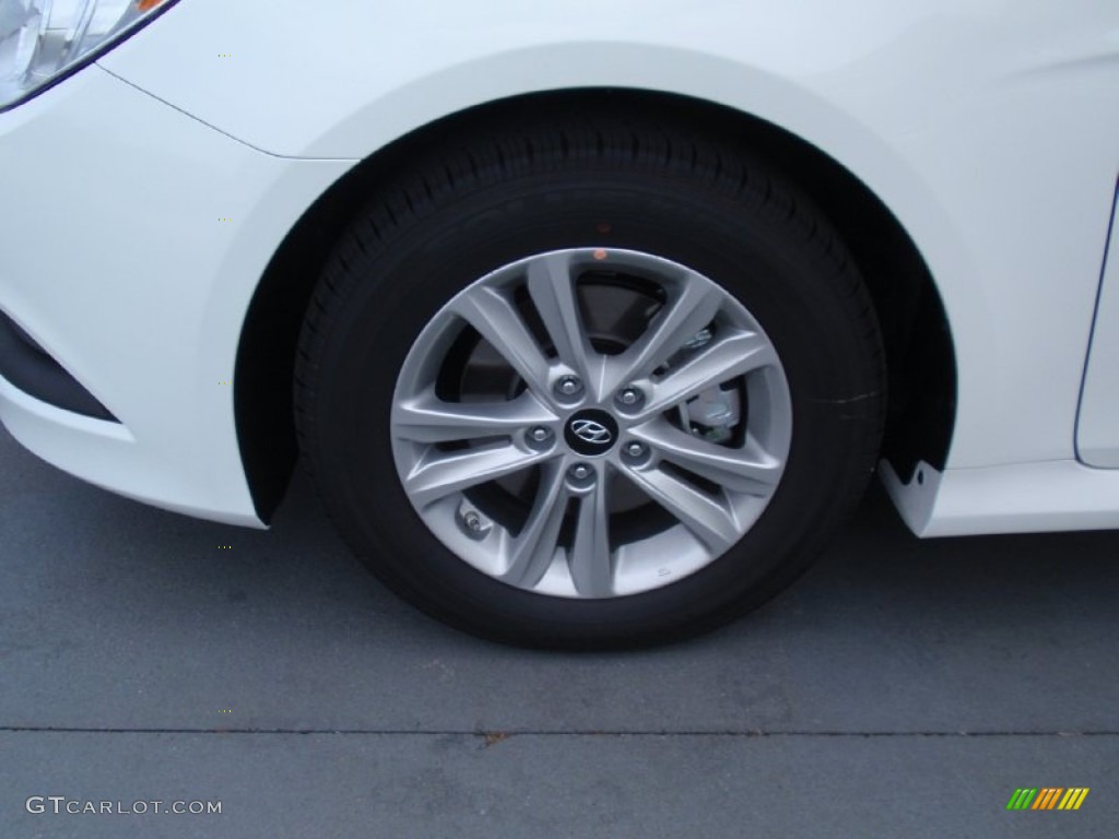2014 Sonata GLS - Pearl White / Gray photo #11