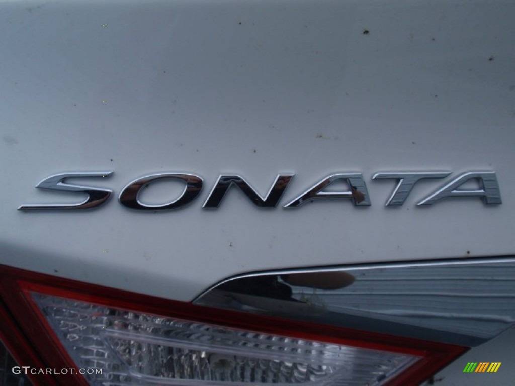 2014 Sonata GLS - Pearl White / Gray photo #13