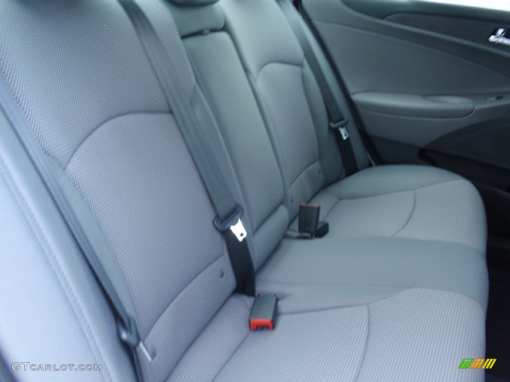 2014 Sonata GLS - Pearl White / Gray photo #19