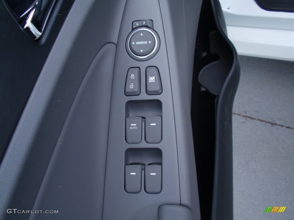 2014 Sonata GLS - Pearl White / Gray photo #22