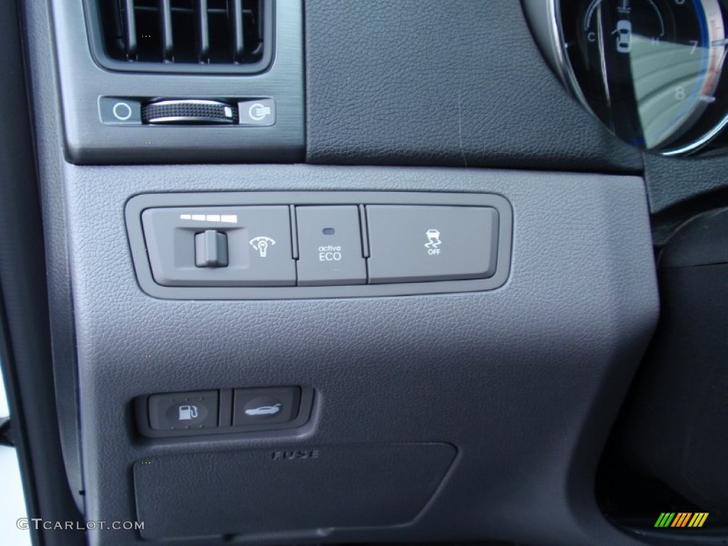 2014 Sonata GLS - Pearl White / Gray photo #31