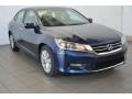 2014 Obsidian Blue Pearl Honda Accord EX Sedan  photo #1