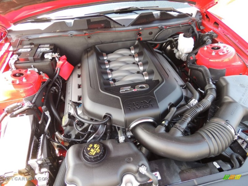 2013 Mustang GT Coupe - Race Red / Charcoal Black photo #14