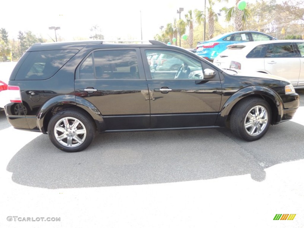 2008 Taurus X Limited - Black / Medium Light Stone photo #16