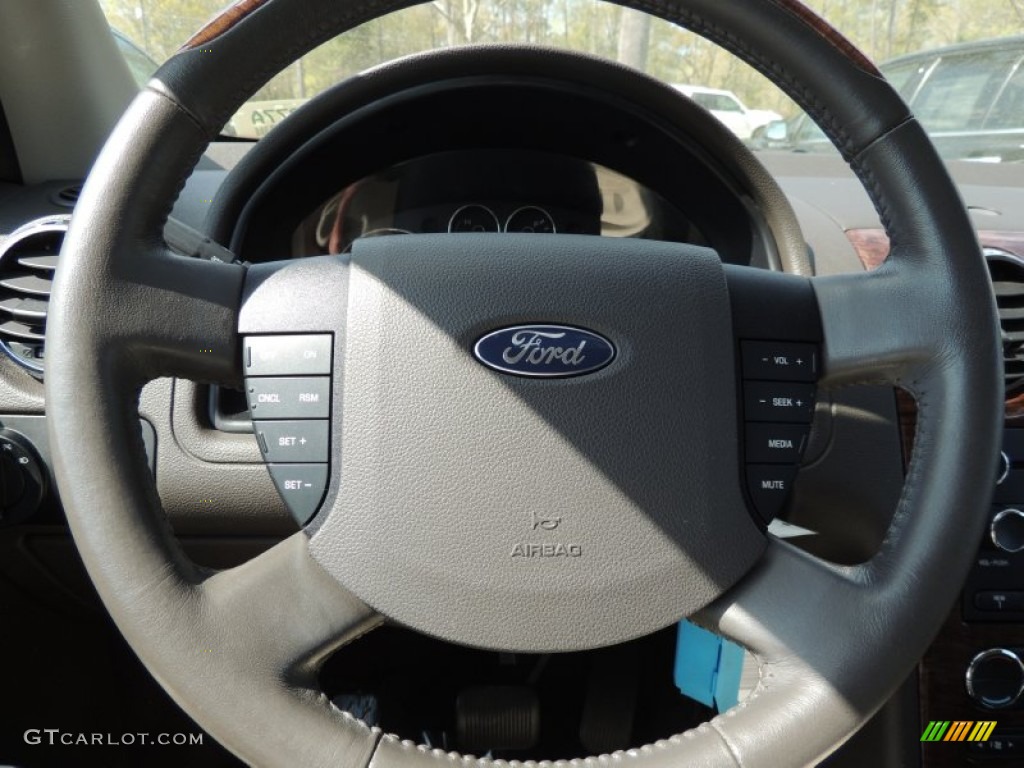 2008 Taurus X Limited - Black / Medium Light Stone photo #25