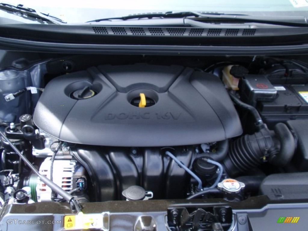 2014 Elantra Limited Sedan - Gray / Gray photo #16