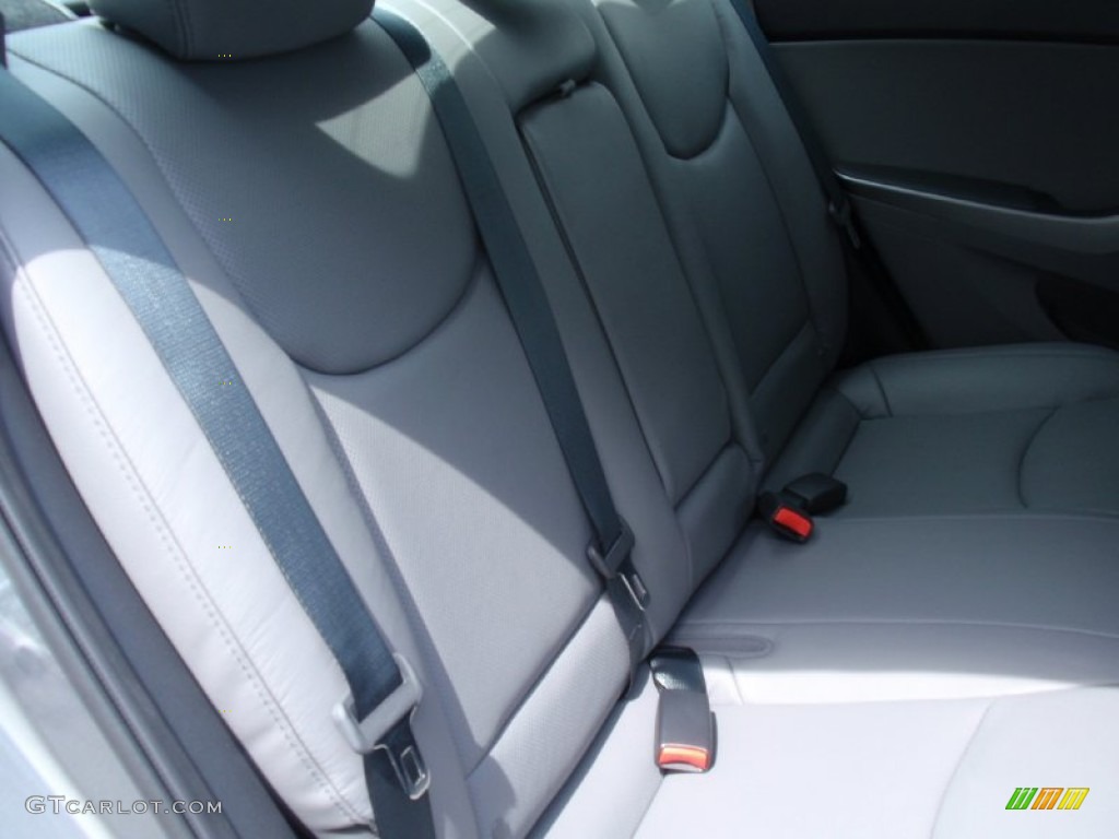 2014 Elantra Limited Sedan - Gray / Gray photo #21