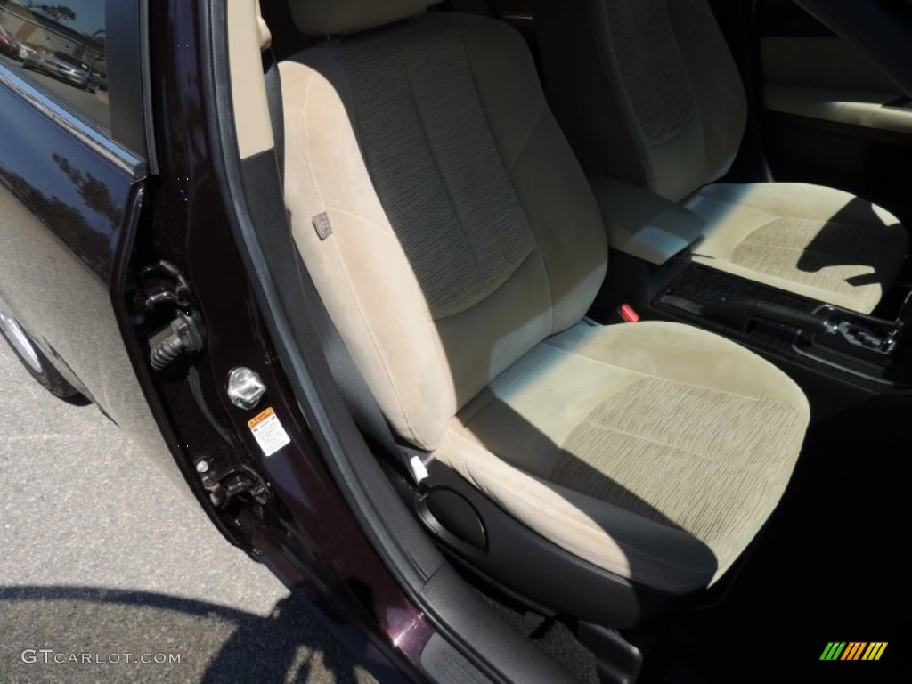 2010 MAZDA6 i Touring Sedan - Black Cherry Metallic / Beige photo #8