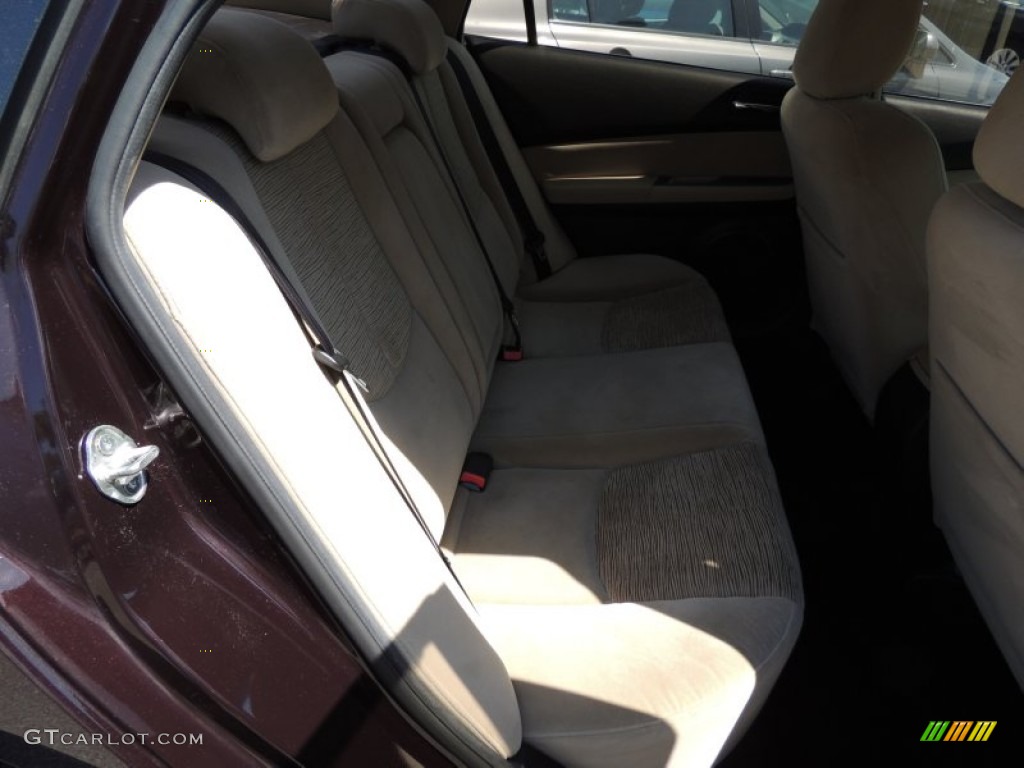 2010 MAZDA6 i Touring Sedan - Black Cherry Metallic / Beige photo #10