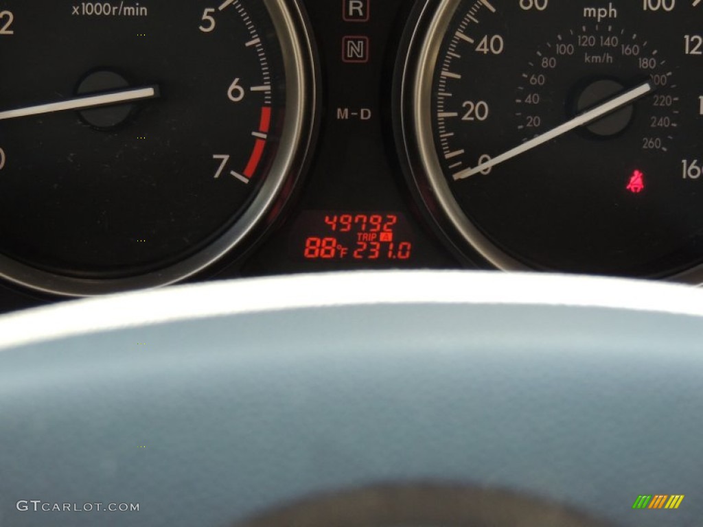 2010 MAZDA6 i Touring Sedan - Black Cherry Metallic / Beige photo #22