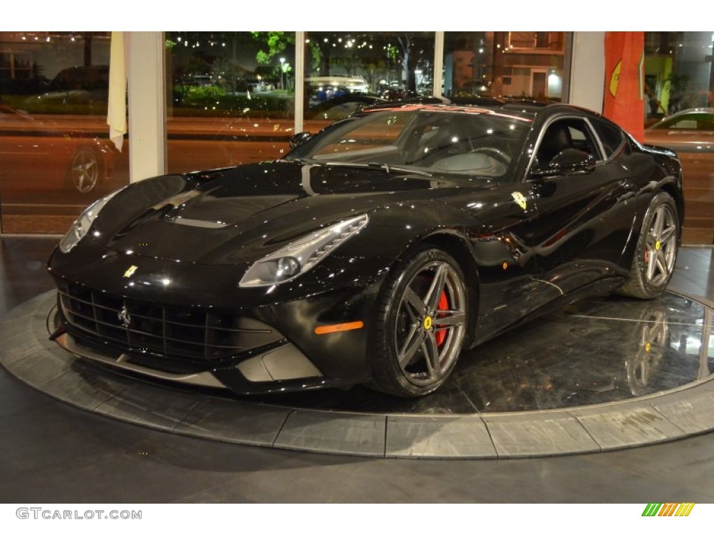 Nero Pastello (Black) 2013 Ferrari F12berlinetta Standard F12berlinetta Model Exterior Photo #92135714