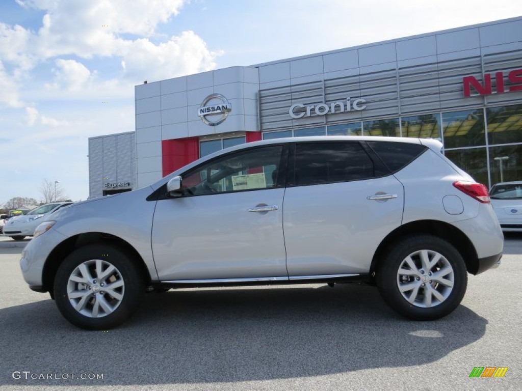 2014 Murano S - Brilliant Silver / Black photo #2