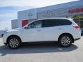 2014 Moonlight White Nissan Pathfinder SV  photo #2