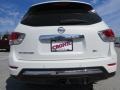 2014 Moonlight White Nissan Pathfinder SV  photo #4