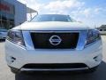 2014 Moonlight White Nissan Pathfinder SV  photo #8