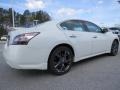 2014 Pearl White Nissan Maxima 3.5 SV  photo #5