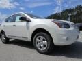 2014 Pearl White Nissan Rogue Select S  photo #7