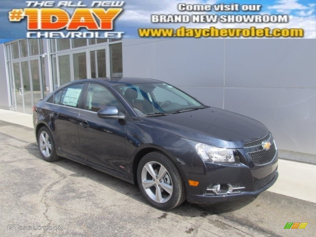2014 Cruze LT - Blue Ray Metallic / Jet Black/Brick photo #1