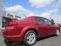 2014 Deep Cherry Red Crystal Pearl Dodge Avenger SE  photo #7