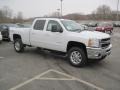 Silver Ice Metallic - Silverado 3500HD LTZ Crew Cab 4x4 Photo No. 3