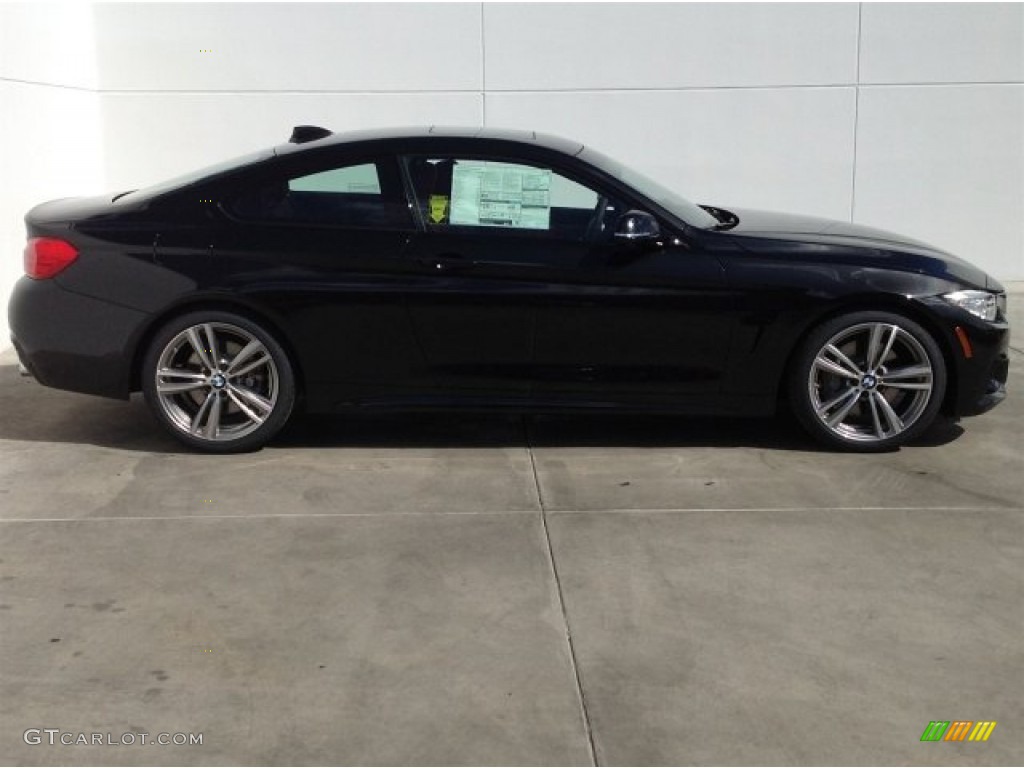 Jet Black 2014 BMW 4 Series 435i Coupe Exterior Photo #92139871