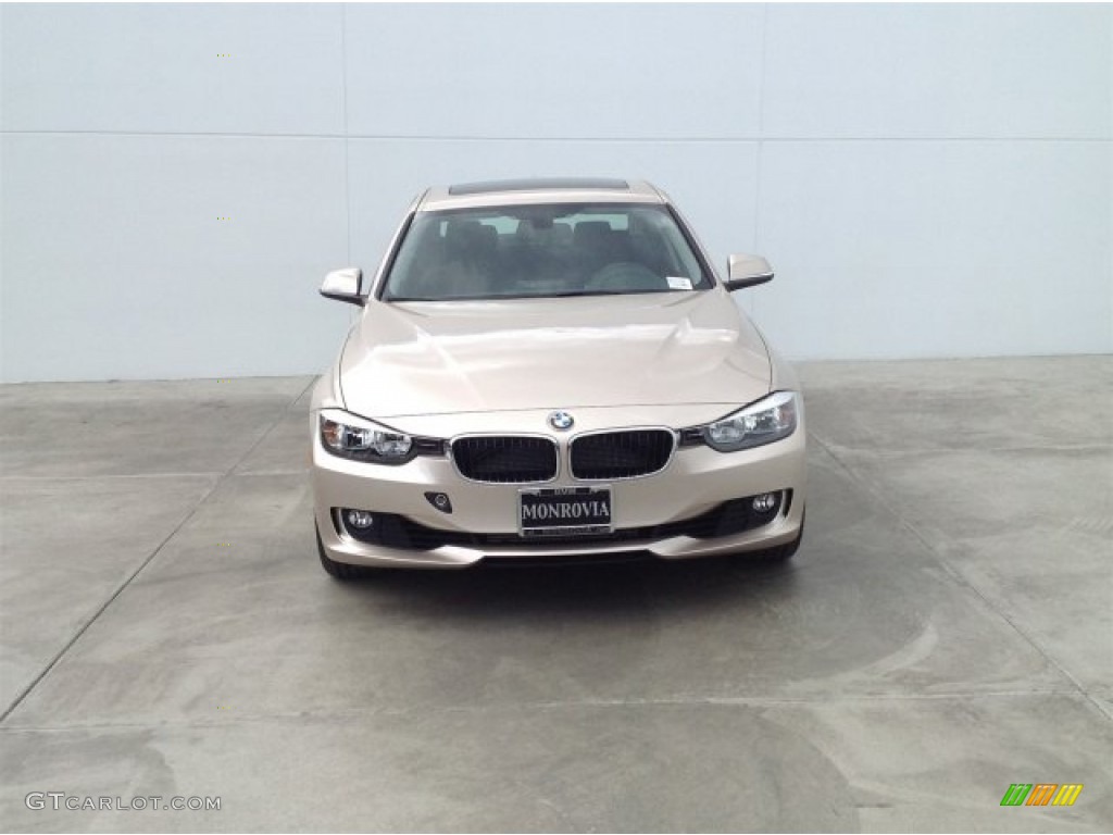 2014 3 Series 328i Sedan - Orion Silver Metallic / Black photo #3