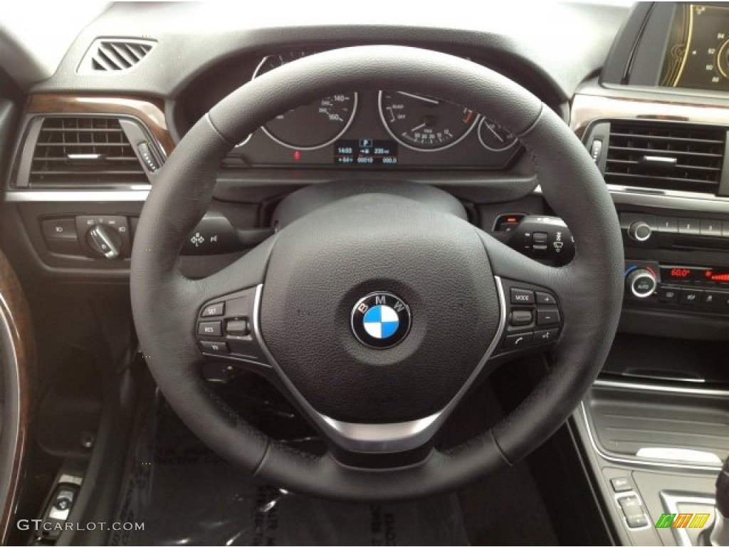 2014 3 Series 328i Sedan - Orion Silver Metallic / Black photo #9