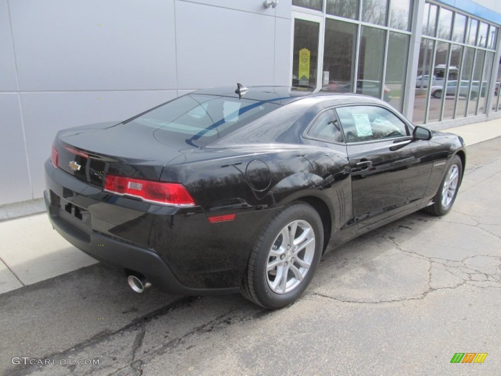 2014 Camaro LS Coupe - Black / Black photo #4
