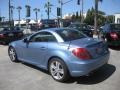 2011 Quartz Blue Metallic Mercedes-Benz SLK 300 Roadster  photo #4