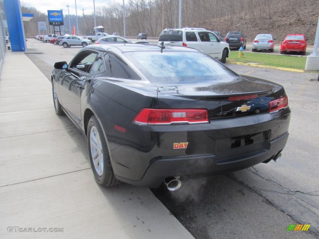 2014 Camaro LS Coupe - Black / Black photo #6