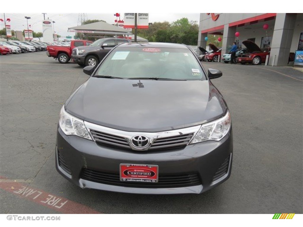 2014 Camry L - Magnetic Gray Metallic / Ash photo #1