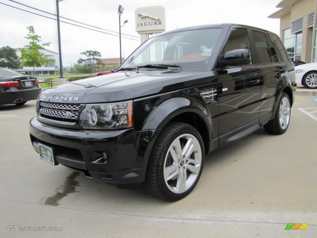 Santorini Black 2013 Land Rover Range Rover Sport HSE Exterior Photo #92142106