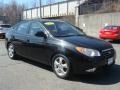 2007 Black Pearl Hyundai Elantra GLS Sedan  photo #3